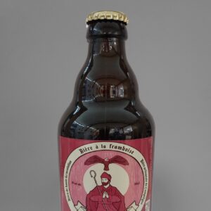 Bière artisanal, blanche a la framboise